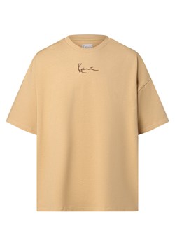 Karl Kani T-shirt męski Mężczyźni Bawełna beżowy jednolity ze sklepu vangraaf w kategorii T-shirty męskie - zdjęcie 156258261