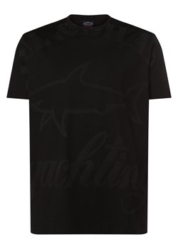Paul & Shark T-shirt męski Mężczyźni Bawełna czarny nadruk ze sklepu vangraaf w kategorii T-shirty męskie - zdjęcie 156258371