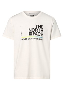 The North Face T-shirt męski Mężczyźni biały nadruk ze sklepu vangraaf w kategorii T-shirty męskie - zdjęcie 156258384