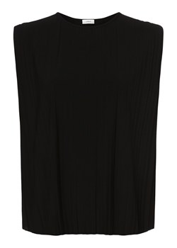 s.Oliver BLACK LABEL Damska bluzka bez rękawów Kobiety czarny jednolity ze sklepu vangraaf w kategorii Bluzki damskie - zdjęcie 156258604