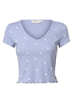 Tom Tailor Denim T-shirt damski Kobiety Bawełna jasnoniebieski wzorzysty ze sklepu vangraaf w kategorii Bluzki damskie - zdjęcie 156258680