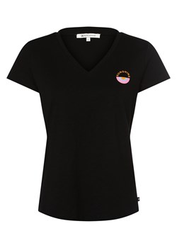 Tom Tailor Denim T-shirt damski Kobiety Bawełna czarny nadruk ze sklepu vangraaf w kategorii Bluzki damskie - zdjęcie 156258681