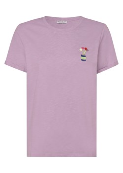 Marie Lund T-shirt damski Kobiety Bawełna bzowy jednolity ze sklepu vangraaf w kategorii Bluzki damskie - zdjęcie 156258713