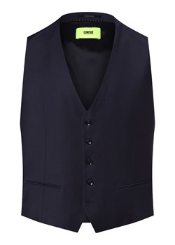 Cinque Męska kamizelka od garnituru modułowego Mężczyźni Regular Fit granatowy jednolity ze sklepu vangraaf w kategorii Kamizelki męskie - zdjęcie 156258782