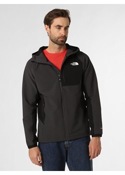 The North Face Męska kurtka softshellowa Mężczyźni Sztuczne włókno antracytowy jednolity ze sklepu vangraaf w kategorii Kurtki męskie - zdjęcie 156259043