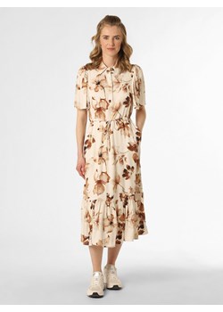 MOS MOSH Sukienka damska Kobiety wiskoza écru wzorzysty ze sklepu vangraaf w kategorii Sukienki - zdjęcie 156259210