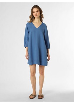 Marc O'Polo Damska sukienka lniana Kobiety len niebieski jednolity ze sklepu vangraaf w kategorii Sukienki - zdjęcie 156259231