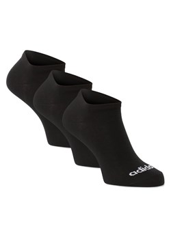 adidas Originals Damskie skarpety do obuwia sportowego pakowane po 3 szt. Kobiety czarny jednolity ze sklepu vangraaf w kategorii Skarpetki damskie - zdjęcie 156259313