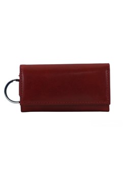 Etui skórzane na klucze / portfel - Czerwone ze sklepu Barberinis w kategorii Etui - zdjęcie 156262464