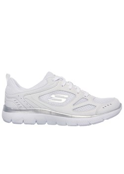 Buty Skechers Summits Suited 12982WSL - białe ze sklepu streetstyle24.pl w kategorii Buty sportowe damskie - zdjęcie 156263904