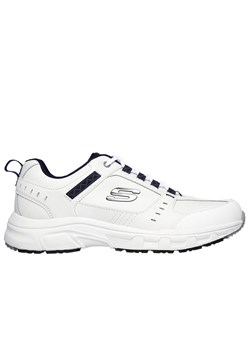 Buty Skechers Oak Canyon Redwick 51896WNV - białe ze sklepu streetstyle24.pl w kategorii Buty sportowe męskie - zdjęcie 156263921