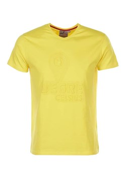 Peak Mountain Koszulka &quot;Cabos&quot; w kolorze żółtym ze sklepu Limango Polska w kategorii T-shirty męskie - zdjęcie 156288401