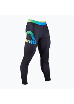 Legginsy męskie MANTO Rio czarne MNS529_BLK_2S ze sklepu sportano.pl w kategorii Spodnie męskie - zdjęcie 156294131
