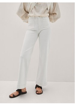 Mango Jeansy Clea 47036309 Biały Wide Leg ze sklepu MODIVO w kategorii Jeansy damskie - zdjęcie 156295912