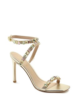 Stuart Weitzman Skórzane szpilki JAIDE 100 GEM ze sklepu Gomez Fashion Store w kategorii Sandały damskie - zdjęcie 156303134