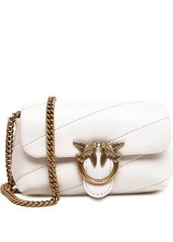 Pinko Skórzana torebka na ramię LOVE MICRO PUFF C SHEEP NAPPA ze sklepu Gomez Fashion Store w kategorii Kopertówki - zdjęcie 156308730