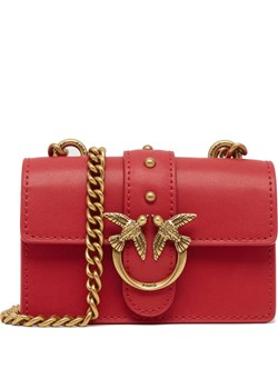Pinko Skórzana torebka na ramię MICRO LOVE BAG ICON SIMPLY ze sklepu Gomez Fashion Store w kategorii Kopertówki - zdjęcie 156308830