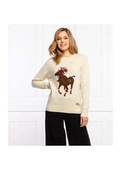 POLO RALPH LAUREN Wełniany sweter | Regular Fit | z dodatkiem kaszmiru ze sklepu Gomez Fashion Store w kategorii Swetry damskie - zdjęcie 156315633
