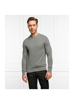 BOSS Wełniany sweter Nettuno | Longline Fit ze sklepu Gomez Fashion Store w kategorii Swetry męskie - zdjęcie 156318684