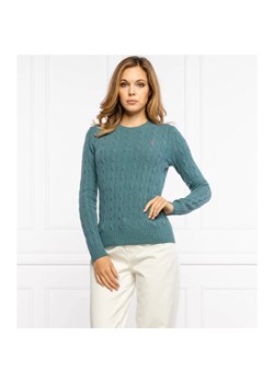 POLO RALPH LAUREN Wełniany sweter jULIANNA | Regular Fit | z dodatkiem kaszmiru ze sklepu Gomez Fashion Store w kategorii Swetry damskie - zdjęcie 156318730