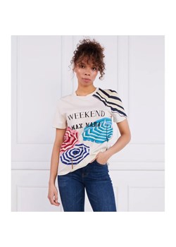 Weekend MaxMara T-shirt | Regular Fit ze sklepu Gomez Fashion Store w kategorii Bluzki damskie - zdjęcie 156330854