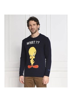 ST.Barth Sweter LOONEY TUNES HERON | Regular Fit | z dodatkiem wełny i kaszmiru ze sklepu Gomez Fashion Store w kategorii Swetry męskie - zdjęcie 156334622