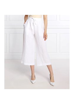 Tommy Hilfiger Lniane spodnie | Relaxed fit ze sklepu Gomez Fashion Store w kategorii Spodnie damskie - zdjęcie 156683500