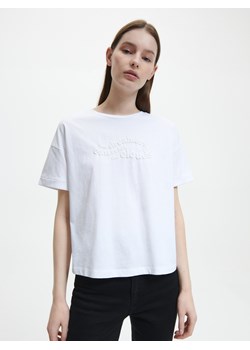 Reserved - T-shirt regular z nadrukiem - Biały ze sklepu Reserved w kategorii Bluzki damskie - zdjęcie 156697980