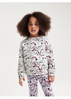 Reserved - Bluza z nadrukiem Snoopy - złamana biel ze sklepu Reserved w kategorii Bluzy i swetry - zdjęcie 156702900