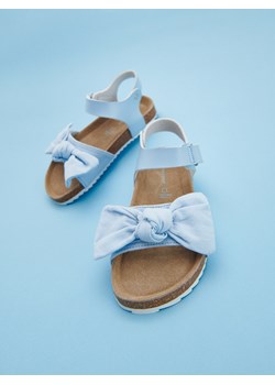 Reserved - Sandały z kokardą - jasnoniebieski ze sklepu Reserved w kategorii Sandały dziecięce - zdjęcie 156703130