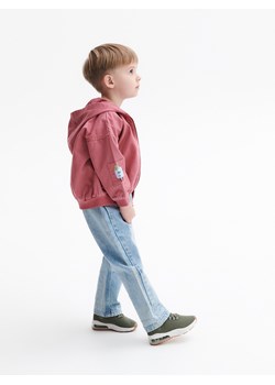 Reserved - Rozpinana kurtka z kapturem oversize - Różowy ze sklepu Reserved w kategorii Bluzy chłopięce - zdjęcie 156704874