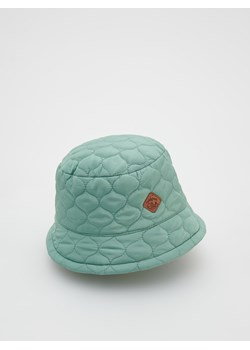 Reserved - Pikowany bucket hat - oliwkowy ze sklepu Reserved w kategorii Czapki dziecięce - zdjęcie 156708601