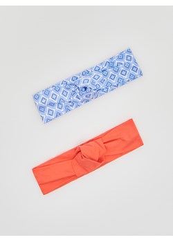 Reserved - Opaska z węzłem 2 pack - wielobarwny ze sklepu Reserved w kategorii Opaski dziecięce - zdjęcie 156716044