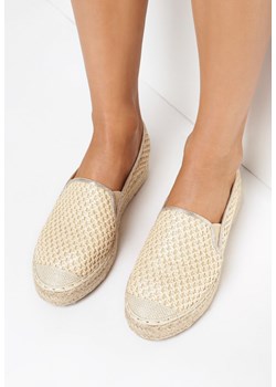 Beżowe Espadryle Nonassociation ze sklepu born2be.pl w kategorii Espadryle damskie - zdjęcie 156801481