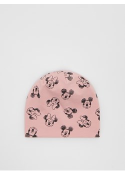 Reserved - Czapka Mickey Mouse - brudny róż ze sklepu Reserved w kategorii Czapki dziecięce - zdjęcie 156820493