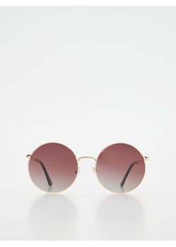 Reserved - Okulary przeciwsłoneczne z polaryzacją - brązowy ze sklepu Reserved w kategorii Okulary przeciwsłoneczne damskie - zdjęcie 156830863