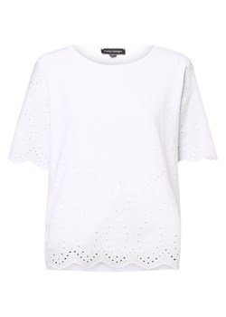Franco Callegari T-shirt damski Kobiety Bawełna biały jednolity ze sklepu vangraaf w kategorii Bluzki damskie - zdjęcie 156835190