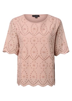 Franco Callegari T-shirt damski Kobiety Bawełna brudny róż jednolity ze sklepu vangraaf w kategorii Bluzki damskie - zdjęcie 156835191