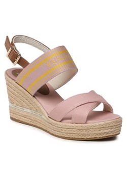 U.S. Polo Assn. Sandały Alyss ALYSSA007 Różowy ze sklepu MODIVO w kategorii Espadryle damskie - zdjęcie 156836244