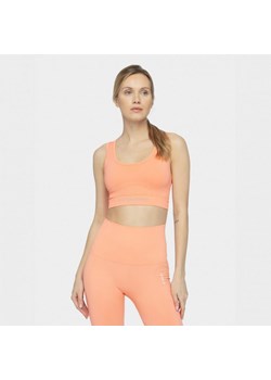 Biustonosz treningowy Carpatree Essential Seamless Bra- pomarańczowy ze sklepu Sportstylestory.com w kategorii Biustonosze - zdjęcie 156840331