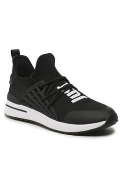 Just Cavalli Sneakersy 74QB3SD4 Czarny ze sklepu MODIVO w kategorii Buty sportowe męskie - zdjęcie 156846244