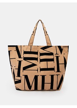 Mohito - Torba shopper z nadrukiem - Beżowy ze sklepu Mohito w kategorii Torby Shopper bag - zdjęcie 156847054