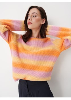 Mohito - Kolorowy sweter z efektem gradacji - Pomarańczowy ze sklepu Mohito w kategorii Swetry damskie - zdjęcie 156852770