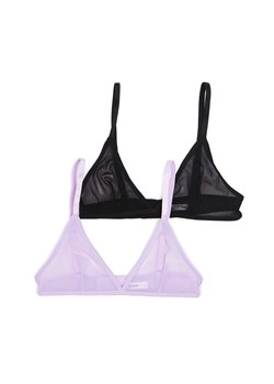 Cropp - 2 pack staników - fioletowy ze sklepu Cropp w kategorii Biustonosze - zdjęcie 156855500