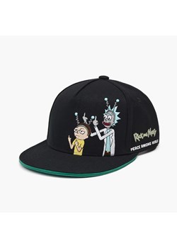 Cropp - Czapka z daszkiem Rick i Morty - czarny ze sklepu Cropp w kategorii Czapki z daszkiem męskie - zdjęcie 156855570