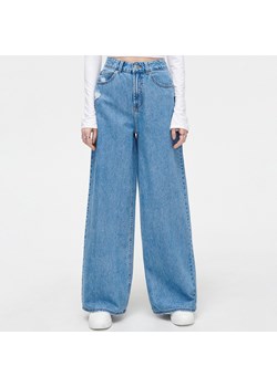 Cropp - Niebieskie jeansy wide leg - niebieski ze sklepu Cropp w kategorii Jeansy damskie - zdjęcie 156855723