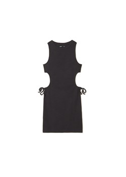 Cropp - Czarna sukienka z wycięciami - czarny ze sklepu Cropp w kategorii Sukienki - zdjęcie 156855790
