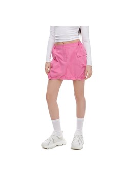 Cropp - Różowa spódnica mini - różowy ze sklepu Cropp w kategorii Spódnice - zdjęcie 156856023