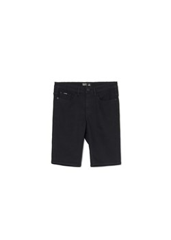 Cropp - Czarne szorty jeansowe - czarny ze sklepu Cropp w kategorii Spodenki męskie - zdjęcie 156856322