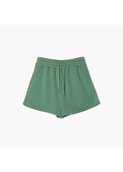 Cropp - Zielone szorty jogger - zielony ze sklepu Cropp w kategorii Szorty - zdjęcie 156856944